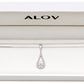 ALOV 珠宝纯银方晶锆石吊坠项链