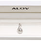 ALOV Jewelry Halskette mit Anhänger „Love Mom Forever“ aus Sterlingsilber mit Engelsflügel