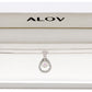 ALOV Jewelry Sterling Silver "every day of my life starts and ends with loving you" Love Cubic Zirconia Pendant Necklace