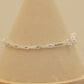 ALOV Jewelry Sterling Silver "mother daughter" Cubic Zirconia Bracelet