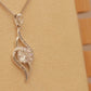 ALOV Jewelry Sterling Silver "always my mother Forever my friend" Love Cubic Zirconia Pendant Necklace