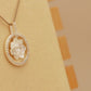 ALOV Jewelry Sterling Silber Pure Love Zirkonia Anhänger Halskette