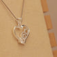 ALOV Jewelry Sterling Silver 60th Birthday Aged to Perfection Cubic Zirconia Pendant Necklace