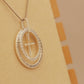 ALOV Jewelry Sterling Silver May God bless you with love wisdom & strength and keep you joyful & safe for always Cubic Zirconia Cross Pendant Necklace