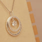 ALOV Jewelry Sterling Silver "You are braver than you believe stronger than you seem and smarter than you think" Cubic Zirconia Pendant Necklace
