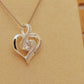 ALOV Jewelry Halskette mit Anhänger „Bridemaid“ aus Sterlingsilber mit Zirkonia