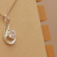 ALOV Jewelry Halskette mit Anhänger „Love Mom Forever“ aus Sterlingsilber mit Engelsflügel